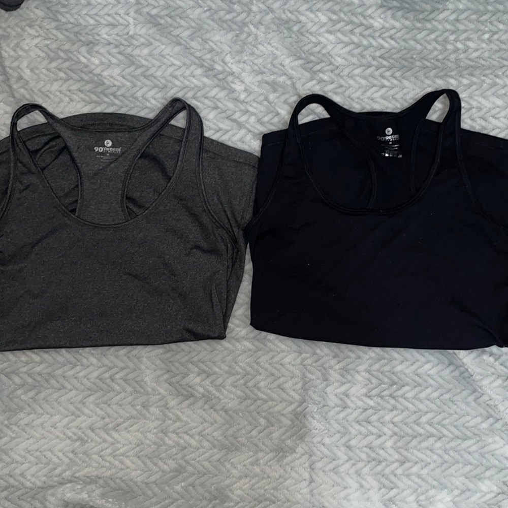 90 Degree Razorback Workout Tanks